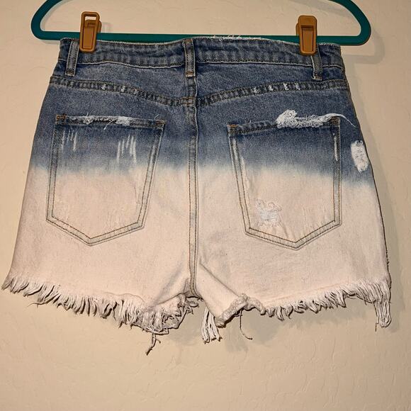 Pitaya BNWT Small Cutoff Shorts Dip Bleached - Picture 2 of 4